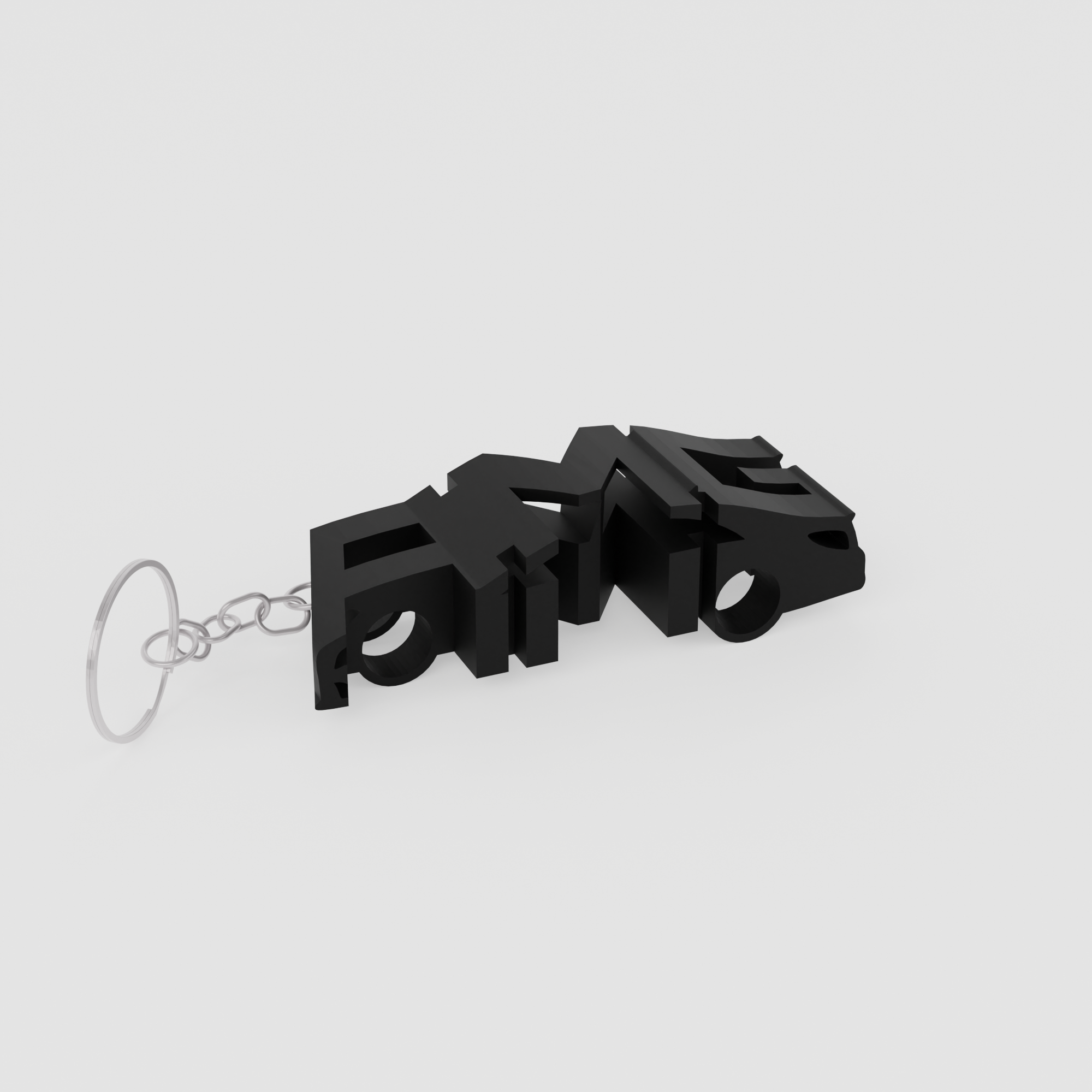 Mercedes-Benz AMG Dual View Keychain